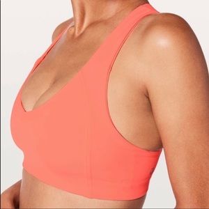 WORN ONCE Sweat Times Lululemon Sports Bra.